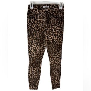 Good American - Good Waist - Leopard / cheetah print jeans / pants. Size 2/26.